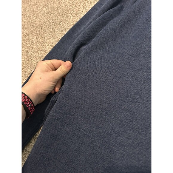 Under Armour Sweater Mens XL Blue Pullover 1/4‎ Zip Long Sleeve Cold Gear Loose - Picture 9 of 10